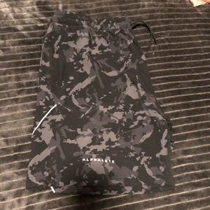 Alphalete camo shorts
